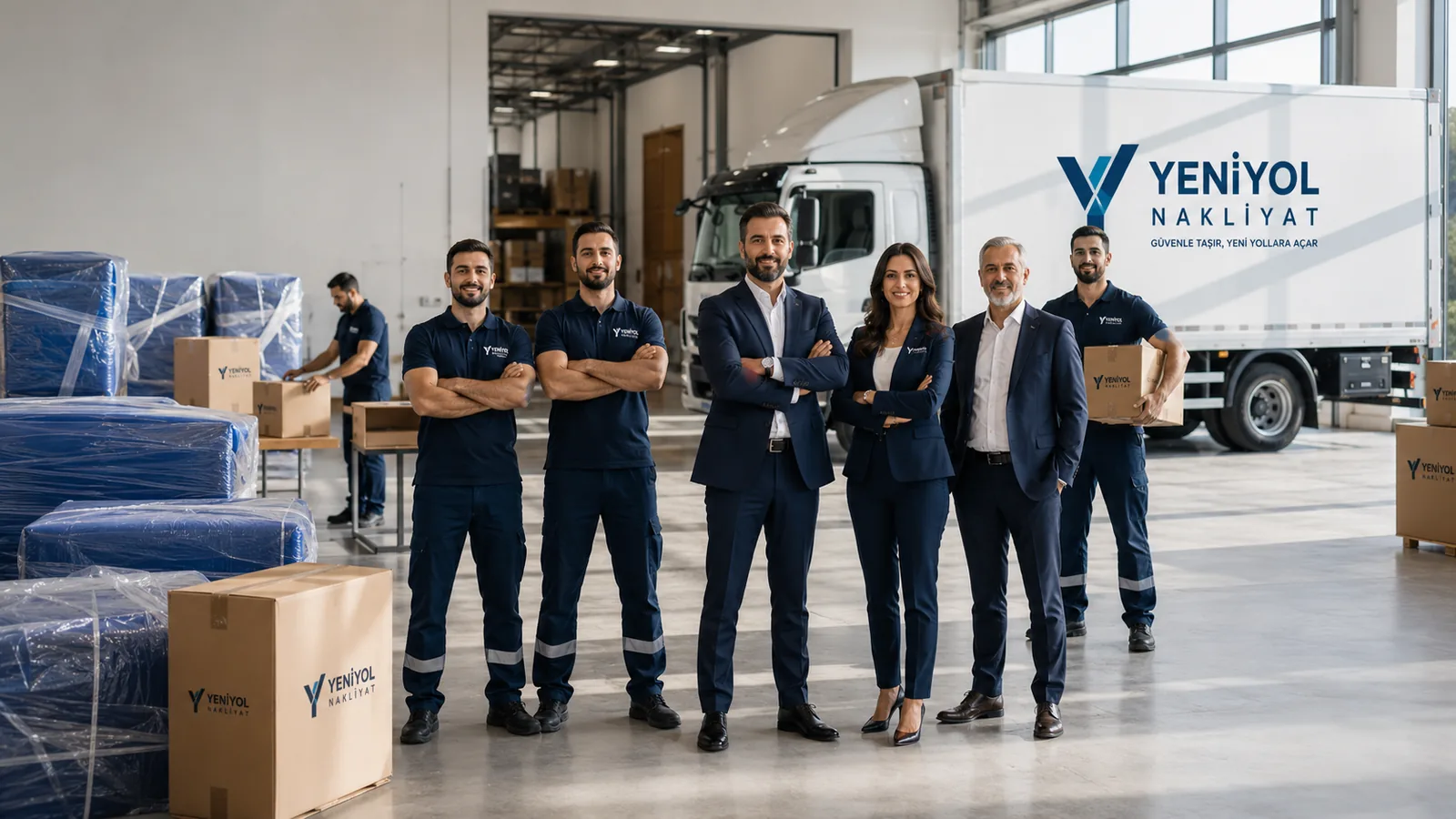 Yeniyol Nakliyat kurumsal ekip ve profesyonel taşıma operasyonu